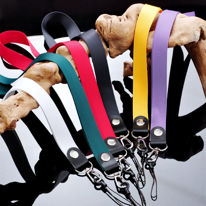 Weave Hang rope key chain Hand Wrist Mobile Phone Straps Ring Pendant Universal Phone Accessories Anti-slip Key chain Charm Cord (1)