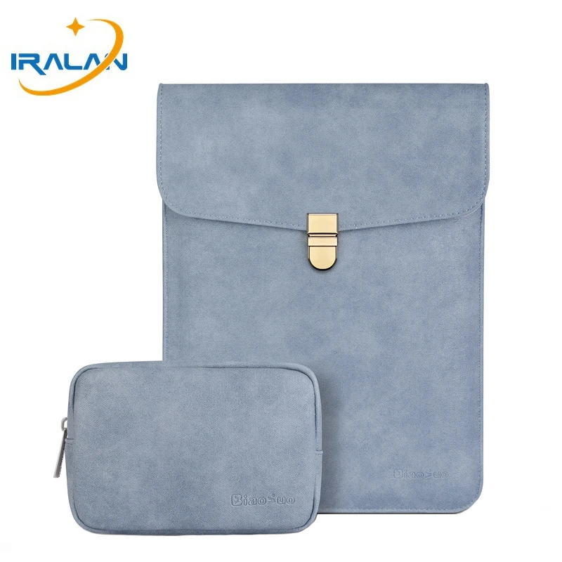 Водонепроницаемая матовая тонкая сумка для ноутбука из искусственной кожи 15,6 14 для Macbook Air 13 Pro 15 чехол для Xiaomi samsung lenovo