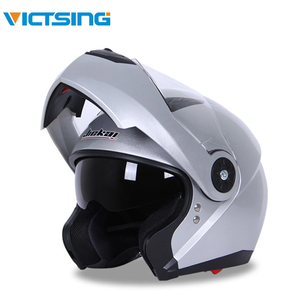 

VicTsing Moto Flip Up Racing Helmet Modular Dual Lens Motorcycle Helmet Full Face Safe Helmets Casco Capacete Moto M L XL XXL
