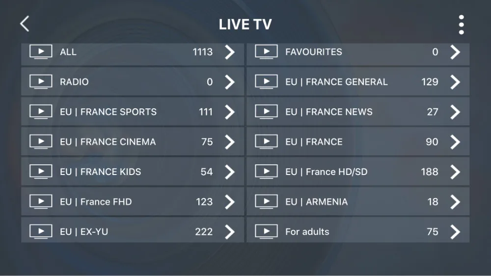 Франция IP tv M3U подписка 800 франч Live 1450 HD франч VOD Bxin Спортивная музыка для взрослых Поддержка IPTV Box Enigma2 Android tv