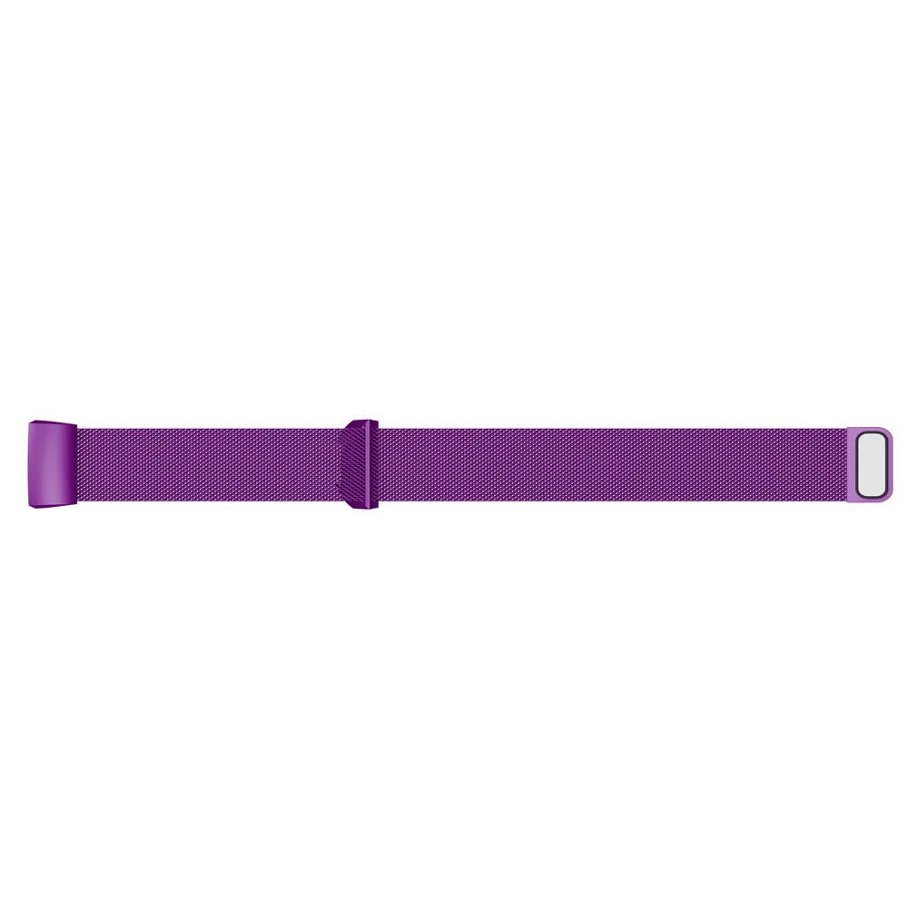 Высококачественная Миланская нержавеющая сталь Ремешок Браслет для Fitbit Charge 3 интерлок застежка из нержавеющей стали мягкость