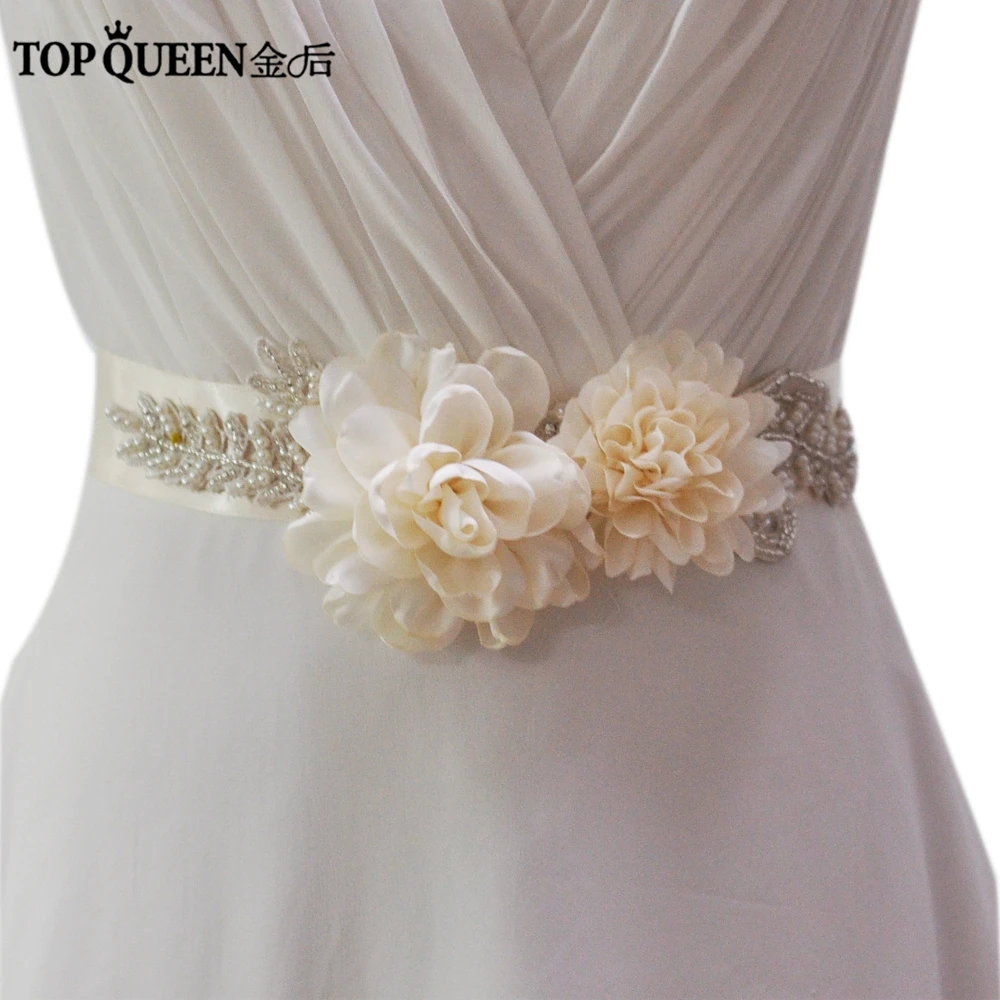 cintos de flores para vestidos