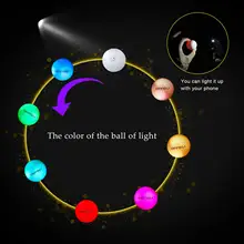 

Crestgolf 6pcs / Pack Flashing Golf Ball Night Glow Flash Light Glow LED Golf Ball-Six Color for Your Choice