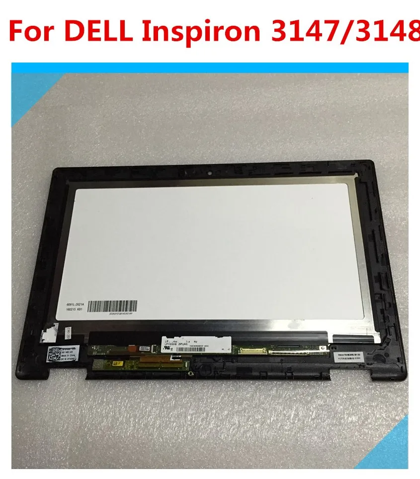 

95%New 11.6 "Touch screen LCD Digitizer Assembly Glass For Dell Inspiron 11 3147 3148 3000 3157 3158 3152 3153 LP116WH6 SPA2