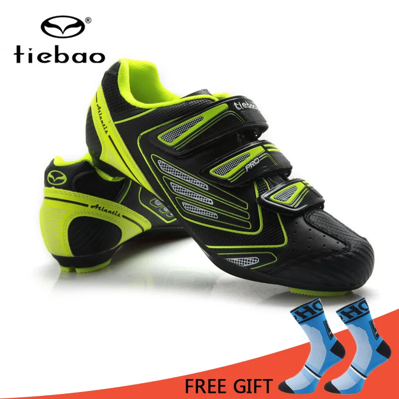 Zapatos de Ciclismo de carretera Tiebao transpirables ultraligeros para