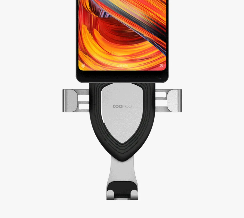 Xiaomi Mijia COOWOO Smart Car Bracket with Gravity Sensor One-handed Operation Multi-device Compatible Air Outlet Clip Holder (3)