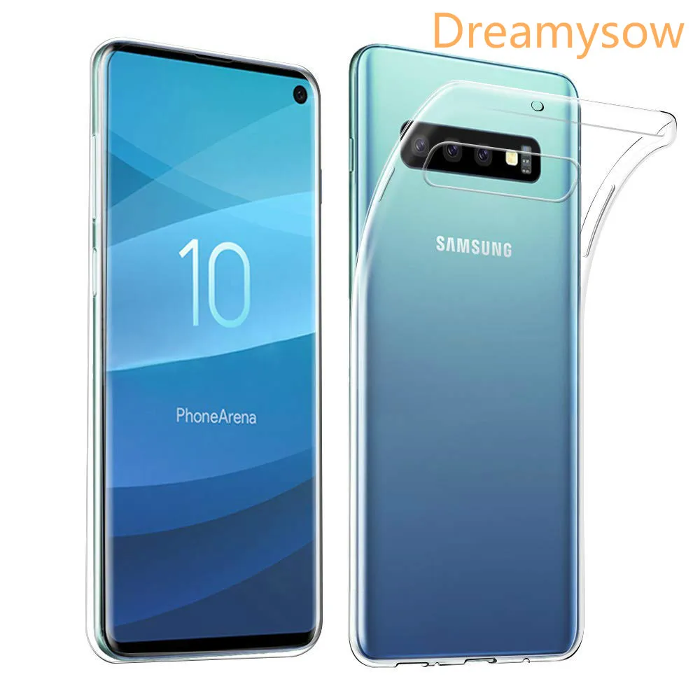 

Clear Transparent TPU Case For Samsung Galaxy A10 A20 A30 A40 A50 A70 Back Cover For Galaxy M10 M20 M30 S10 5G Plus S10E Cases