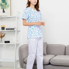 Новая раздельная Униформа с длинными рукавами для докторов, рабочая одежда для медсестер, сестринский техник, красивый костюм для женщин