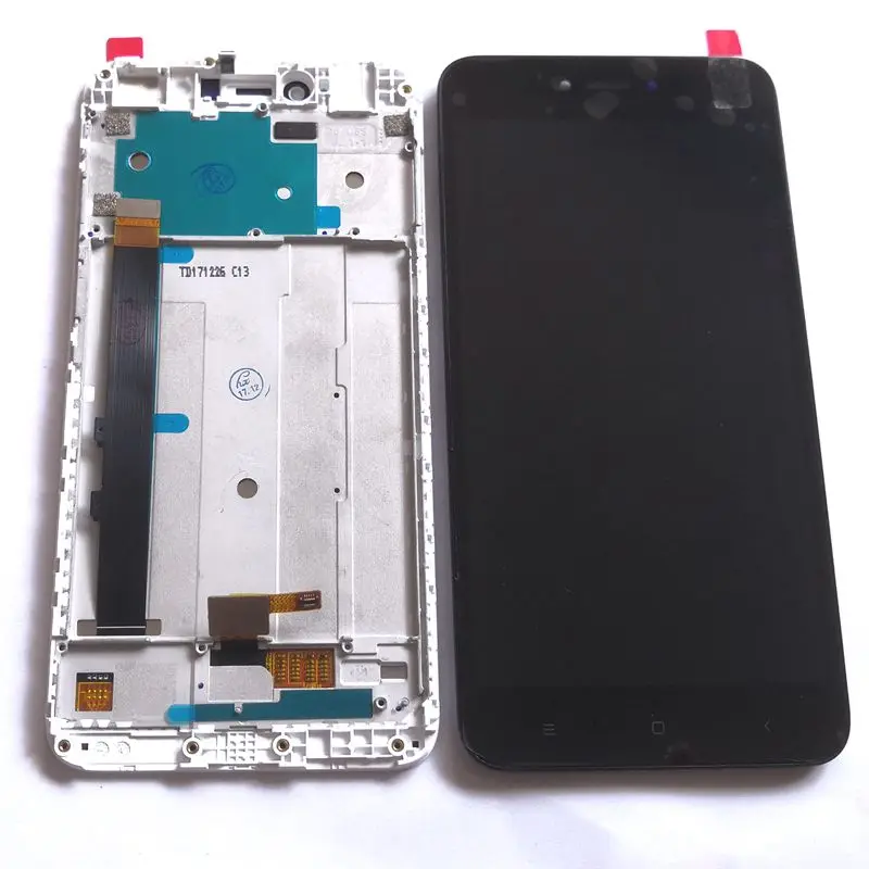 Продажа Для Xiaomi Redmi Примечание 5a Prime (3 Гб ОЗУ) note 5a (2 ГБ ОЗУ) ЖК дисплей + сенсорный экран + дигитайзер F ram e Full lcds Note5a font b Lcd b font