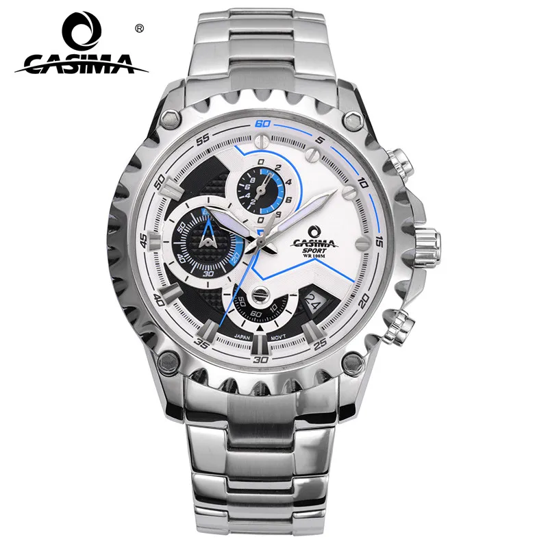 Luxury Brand sport men watches fashion charm mens quartz wrist watch waterproof 100m relogio masculino #CASIMA 8203