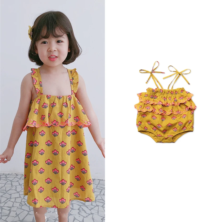 

Pre Sale LM 2019 Summer Suspenders Folk-costume Baby Girl Dresses Beach Adjustable Sling Princess Dress Kids Children Clothes