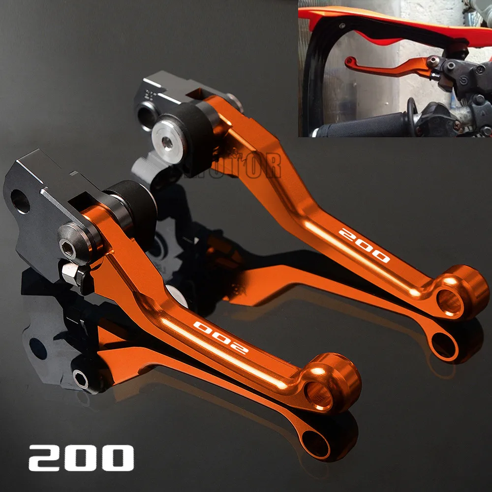 Для KTM 200EXC/200XC-W 2005- 200 EXC/XC-W XCW XC W CNC алюминиевый мотоцикл Грязь велосипед ямы мотокросса Pivot тормозные рычаги сцепления