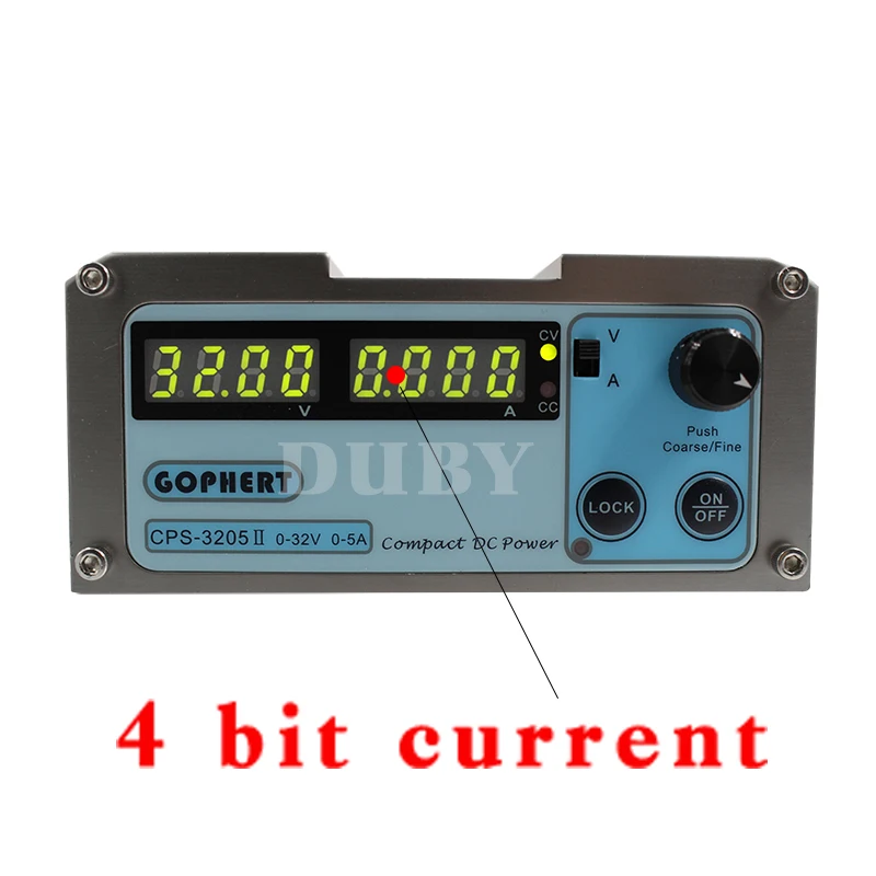 CPS-3205 II 160W low power 110Vac/ 220Vac 0-32V/0-5A,Compact Digital Adjustable DC Power Supply OVP/OCP/OTP (EU UK US) adapter-3