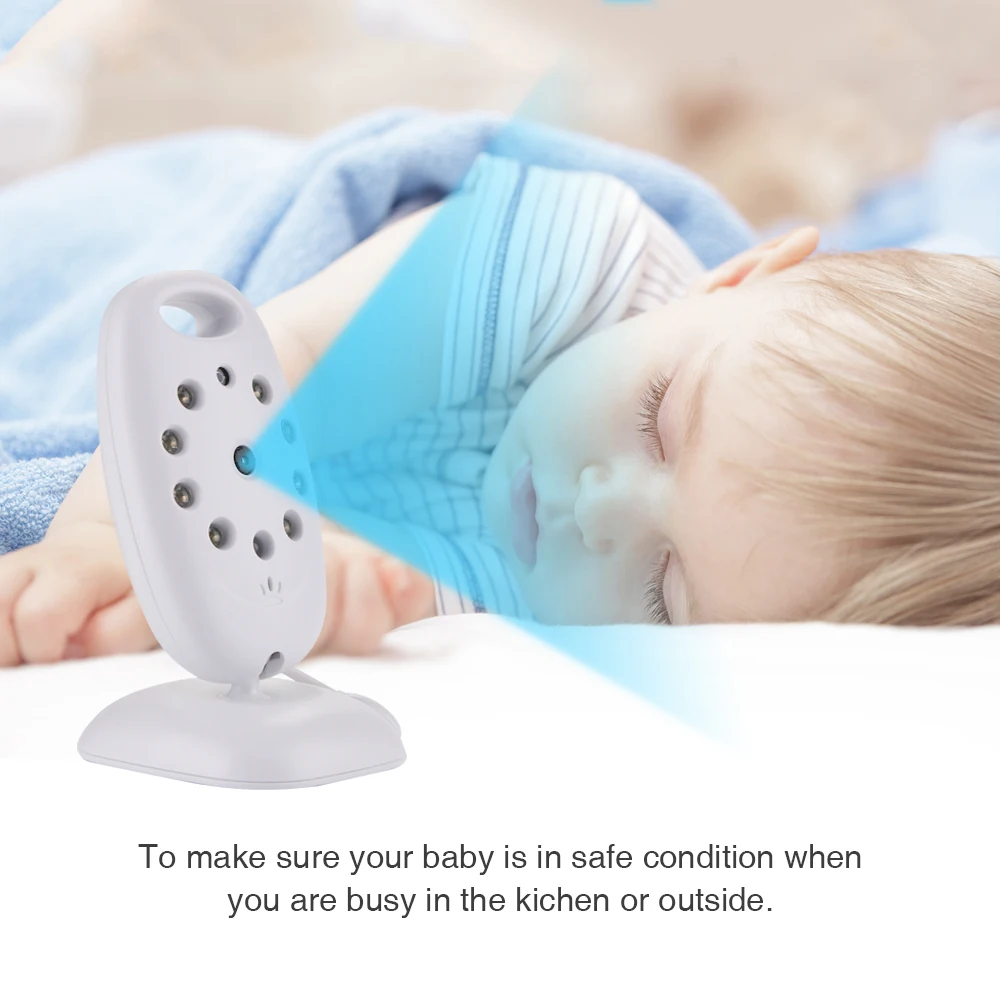 VB601 Wireless Baby Video Monitor 2 Way Talk Night Vision Camera Infant Sleeping Monitor Music Temperature Display Nanny Monitor VB601 Wireless Baby Video Monitor 2 Way Talk Night Vision Camera Infant Sleeping Monitor Music Temperature Display Nanny Monitor