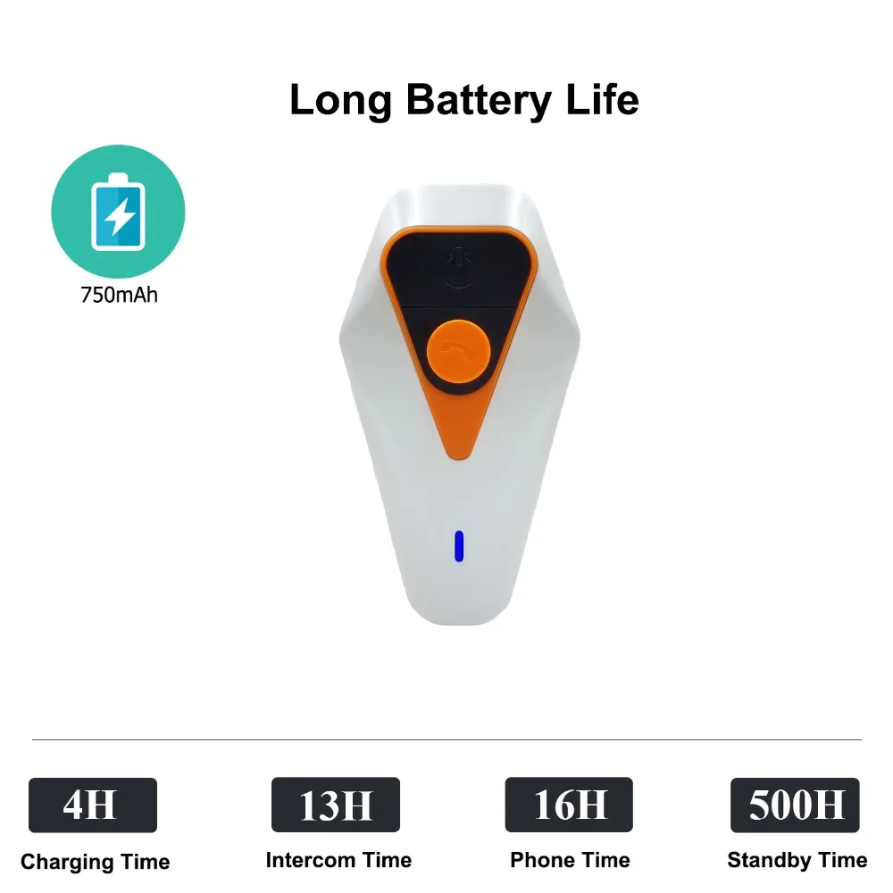 Беспроводная 1000 м рация Bluetooth наушники гарнитура домофон система