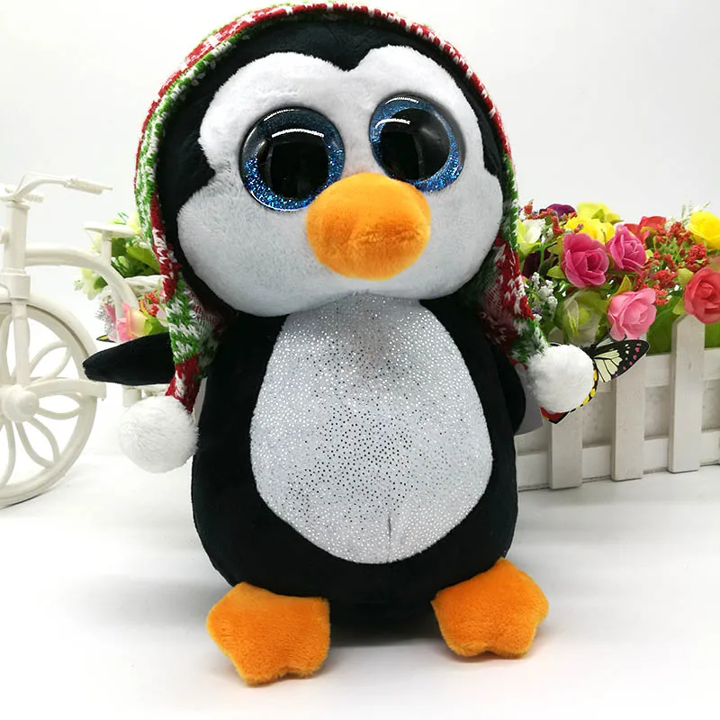 New TY Beanie Boos Cute BEAKS the colorful Toucan Plush Toys 6 15cm Ty Plush Animals Big Eyes Eyed Stuffed Animal Soft Toys for Kids Gifts