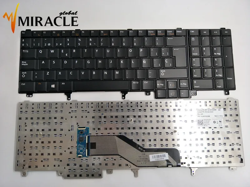 Repair You Life Laptop Keyboard For Dell M4600 M6600 M4700 M6700 LA/SP Spanish version Genuine New