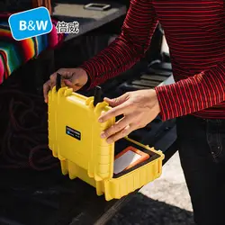 B & W type1000 чехол для инструмента toolbox сумка для камеры герметичная водостойкая защитный ящик для инструментов инструмент безопасности