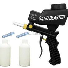 LEMATEC гравитационный подающий Пескоструйный пистолет воздушный Пескоструйный портативный черный скоростной Пескоструйный пистолет для удаления ржавчины Пескоструйный пистолет