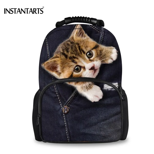 INSTANTARTS Cute Animal Backpacks for College Students Women Casual