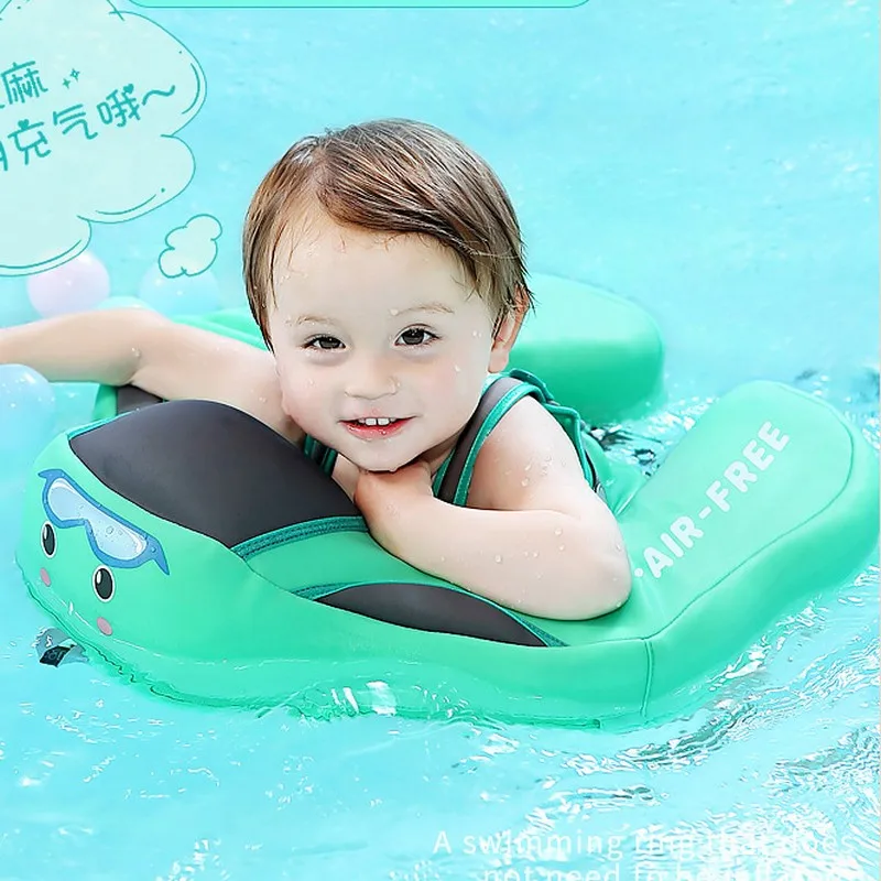 Термополиуретановый водонепроницаемый чехол Mambo baby swim float Улучшенный безопасный без воздуха Плавательный Бассейн Аксессуары сплошное без надувного плавающего кольца