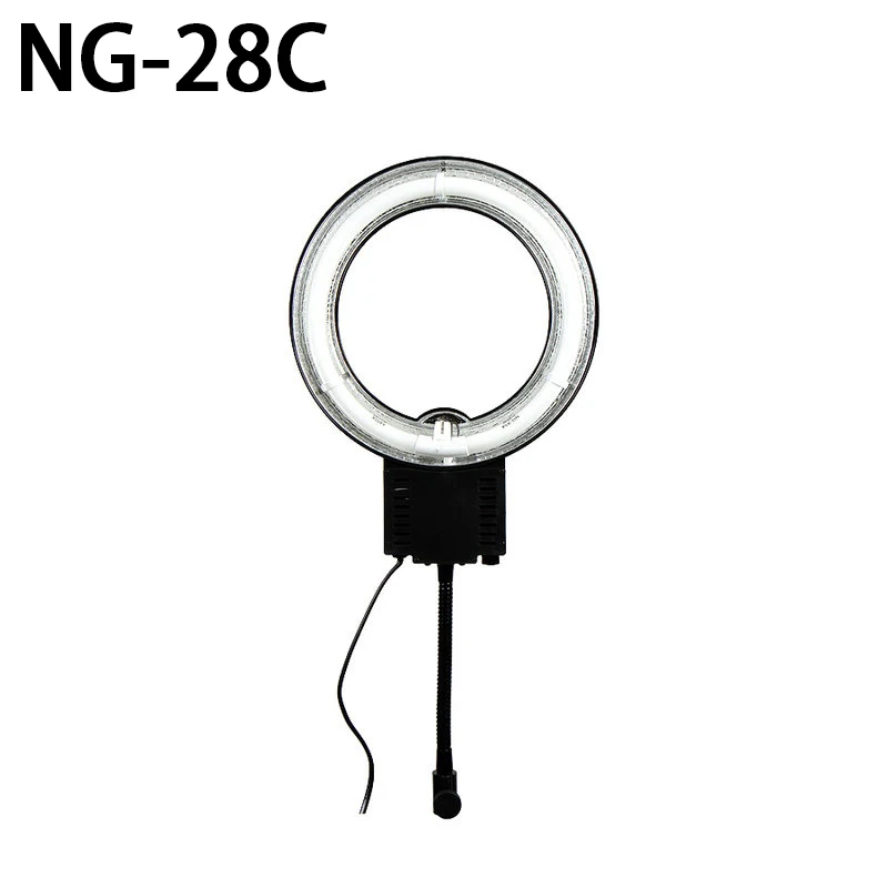 

NG-28C Ring Light 5400K 28W Photography LED Daylight Fluorescent Video Ring lamp For Small Objects Shoot Portrait Photo Lighting