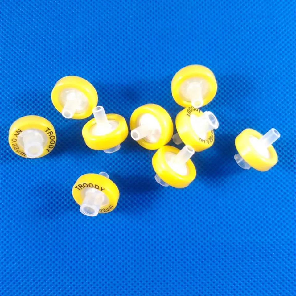 100pcs Nylon Syringe Filter ,13MM,0.22um,Syringe driven Filter Organic