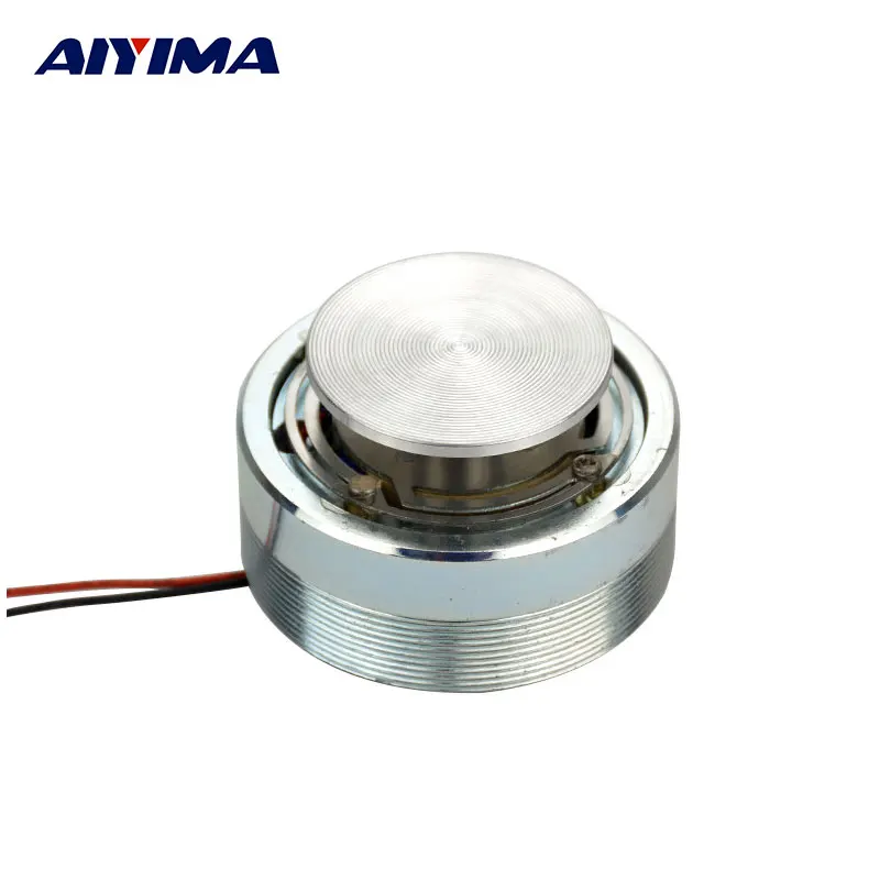 1Pc AIYIMA 2Inch Resonance Speaker Vibration Strong Bass Louderspeaker All Frequency Horn Speakers 50mm 4 Ohm 25 W