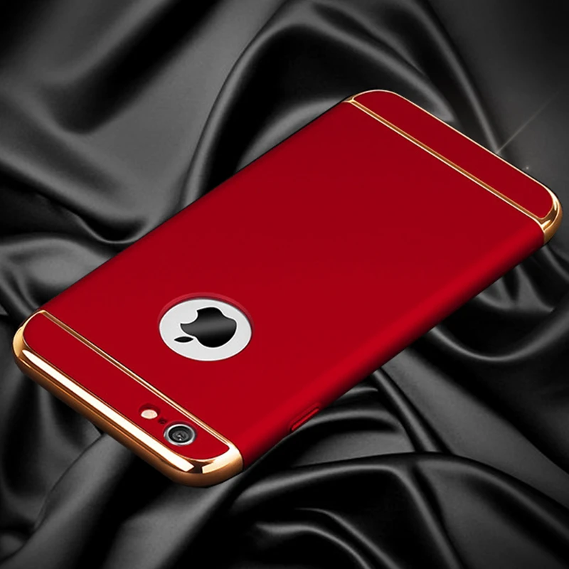 3 в 1 противоударный чехол для iphone 6 s Plus 5s 5 SE 7 plus|case for iphone|case pluscase |