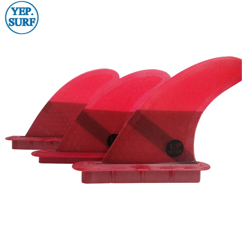 Фьючерсные красные плавники коробка для серфинга цветные будущего высокого
