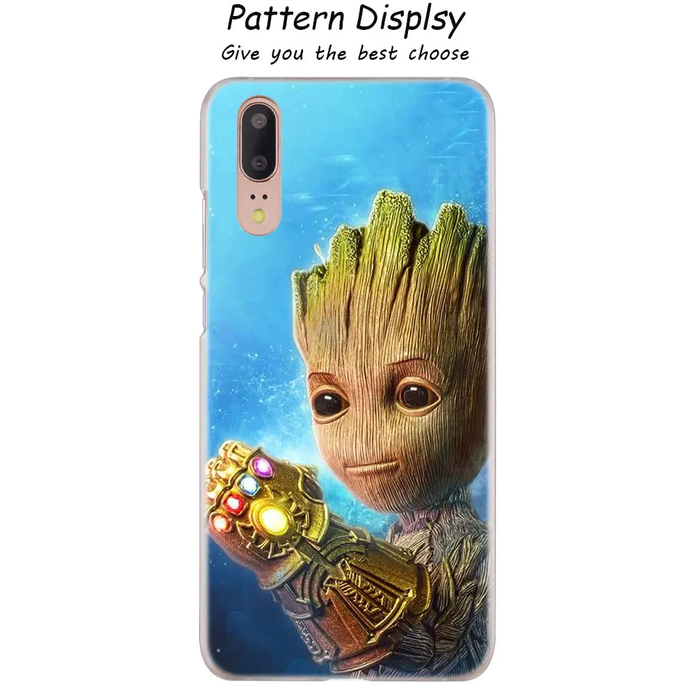 Жесткий чехол Guardians of the Galaxy Marvel для huawei P30 P20 P10 P9 P8 Lite P30 P20 Pro Mini PSmart