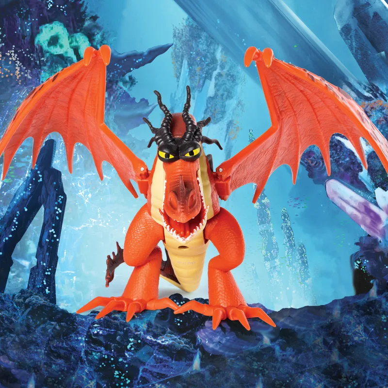 Новый Как приручить дракона фигурка кукла из ПВХ игрушки Беззубик Hookfang Stormfly Night