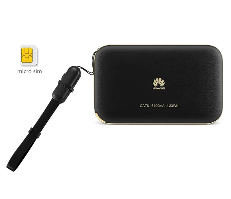 300 Мбит/с huawei WiFi 2 Pro E5885 3g 4G LTE FDD TDD беспроводной карманный WiFi роутер с портом Ethernet 6400 мАч Внешний аккумулятор