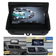 8 дюймов Автомобильный мультимедийный плеер для автомобиля Audi Q3 2012- с gps навигации MP5 Wi-Fi(без функции зеркального соединения