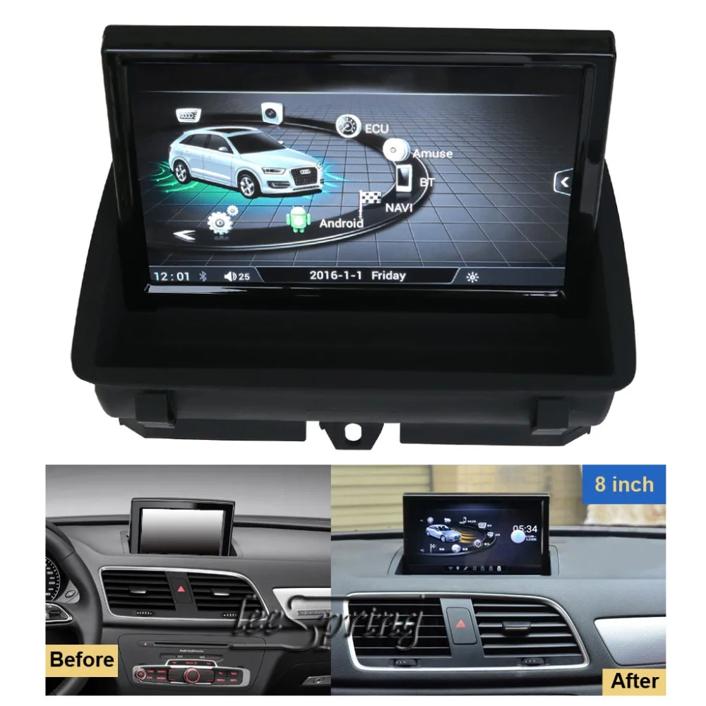 

8 inch Car Multimedia Player for Audi Q3 2012-2017 with GPS Navigation MP5 Wifi (NO Mirror-link function)