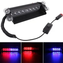 Новый красные, синие светодио дный светодиодных автомобилей Strobe Light Flash аварийного полиции Предупреждение Детская безопасность лампы CSL2018