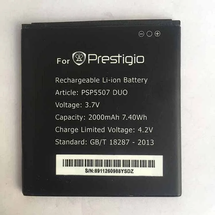 3.7 В 2000 мАч 7.40wh телефон Замена литий-ионная psp5507 Батарея Батареи для Prestigio Duo 5507