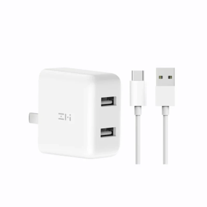 Xiaomi Экологические цепи продукты ZMI QC3.0 USB двойной порт зарядное устройство набор +