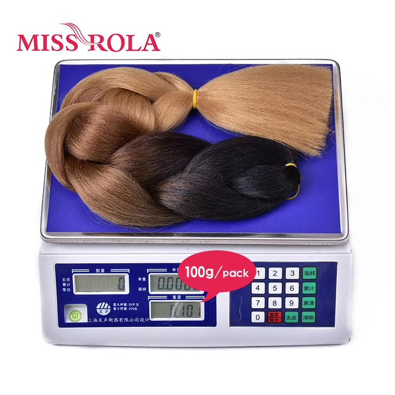 Синтетические волосы для наращивания Miss Rola, 24 дюйма, 1 тон, 100 г, высокотемпературные волосы для женщин (art.: 7a5024d73) - 7a5024d73