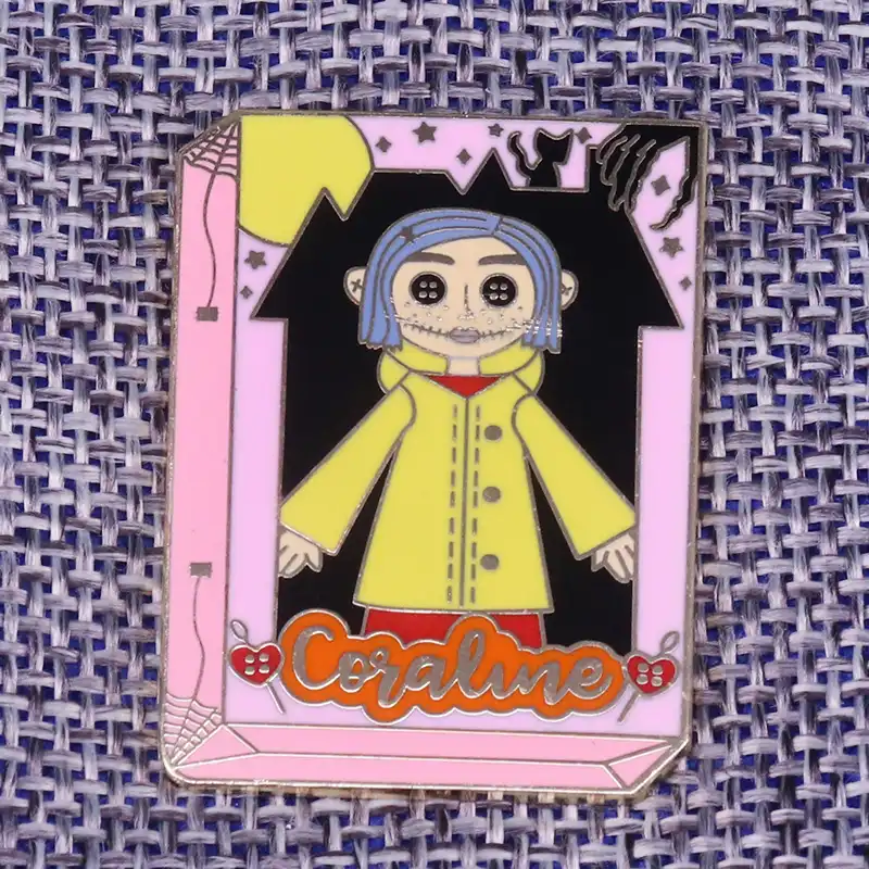 Beldam Badge En Coraline Autre Maman Badge D Halloween Pour Fete Des Meres Cadeau D Anniversaire Aliexpress