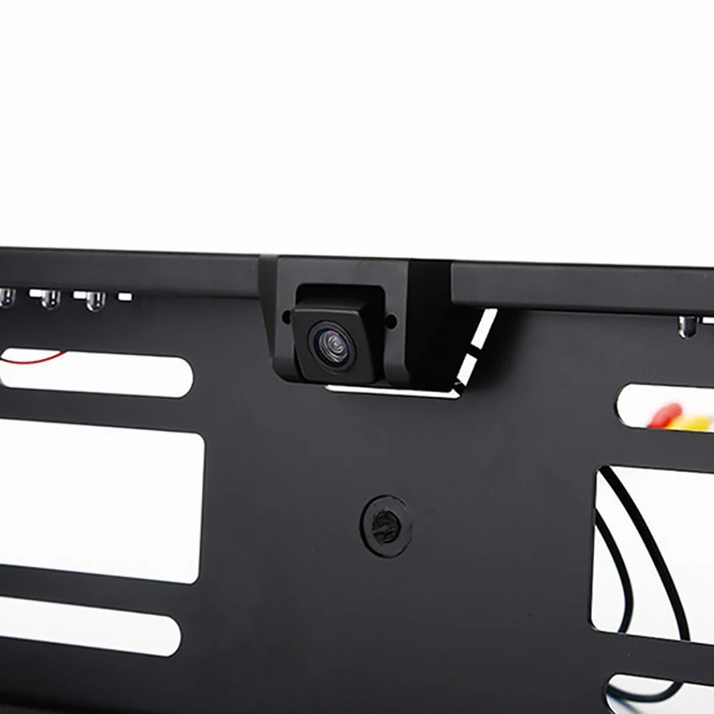 vehículo Cámara de 16 cámaras Vehículos trasera Stop118 inversa marco Dash Auto LED CMOS HD Para descuento visión coche Último europeo placa 7 vehículo Cámara de 16 7