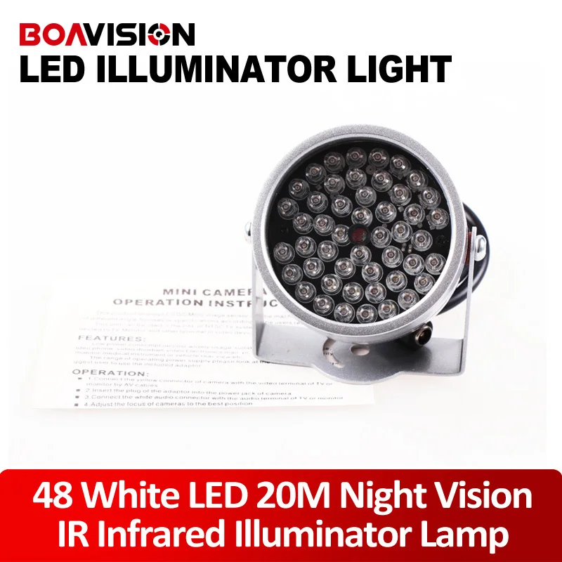 bilder für 48 Led infrarot-led-hilfslicht CCTV-IR Infrarot-nachtsicht Für Überwachungskamera bilder für 48 Led infrarot-led-hilfslicht CCTV-IR Infrarot-nachtsicht Für Überwachungskamera