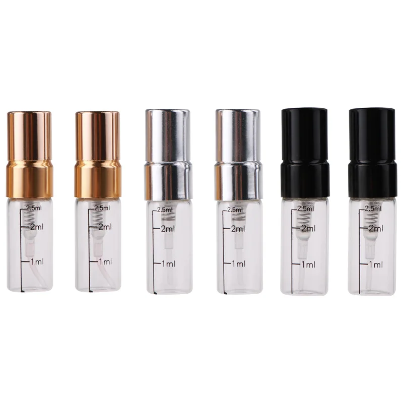 Lot de 2/ flacons en verre vides rechargeables avec pompe pour cosm/étique 30/ ml