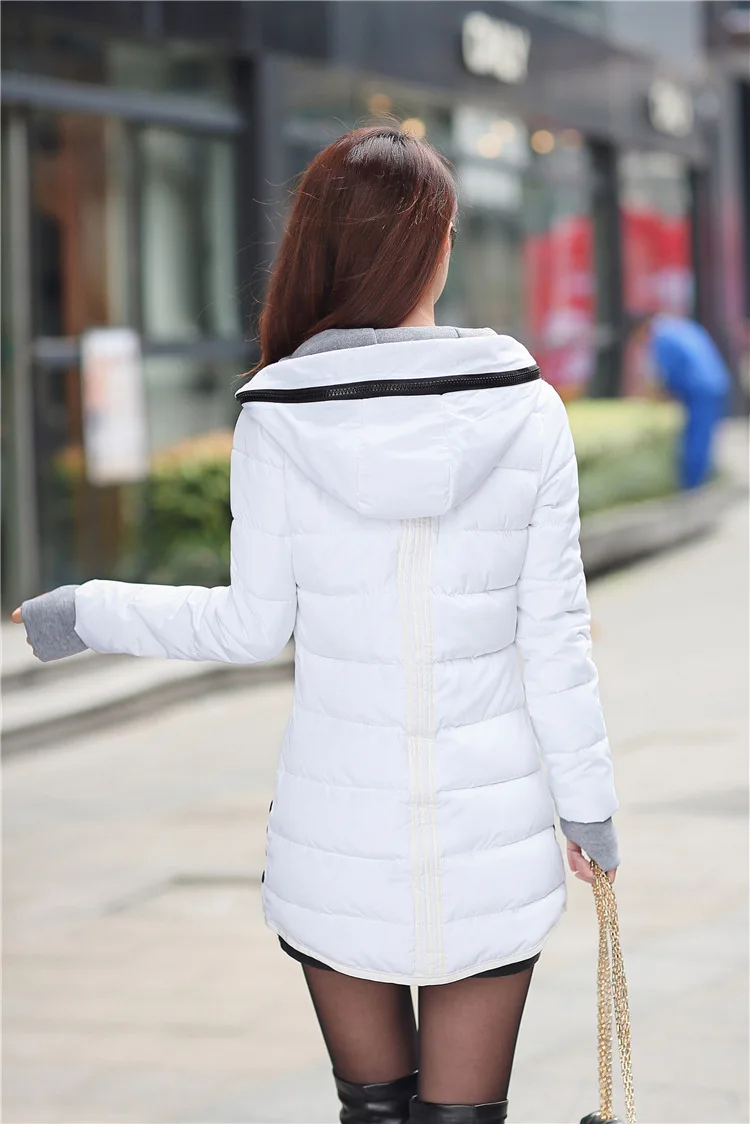 NXH зимняя новая длинная стильная зимняя одежда для женщин размера плюс kawaii пальто Женская куртка зимняя одежда яркая уличная верхняя одежда