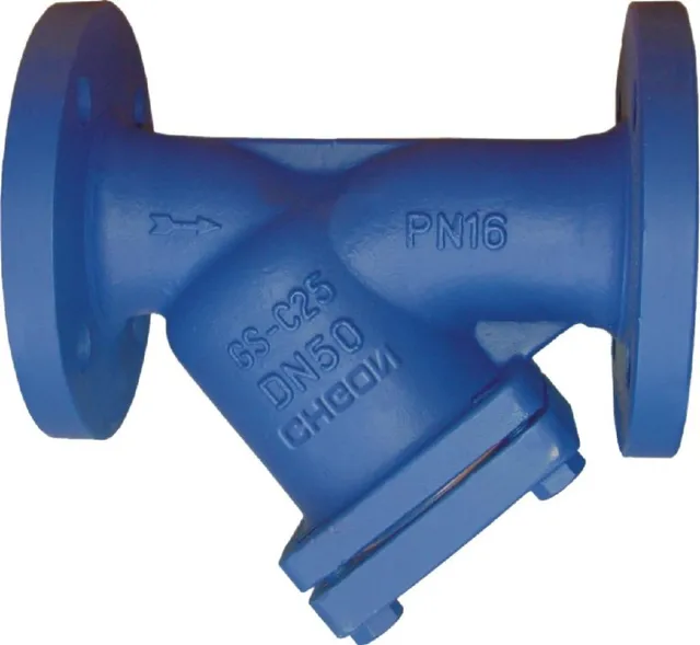 Cast iron filter flange filter [filter] Y Strainer DN65in Valves from