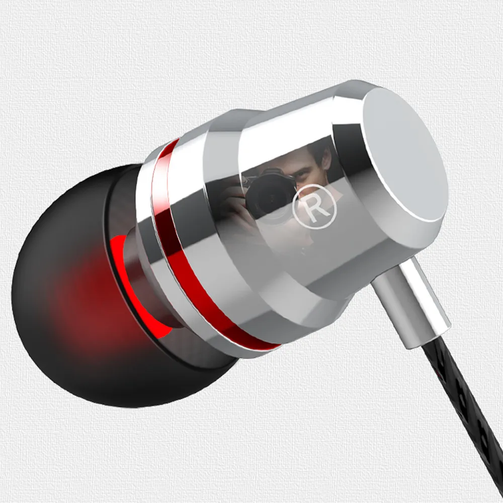 Новые стильные и качественные Тип C USB In Ear Наушники для волос с проводной микрофон