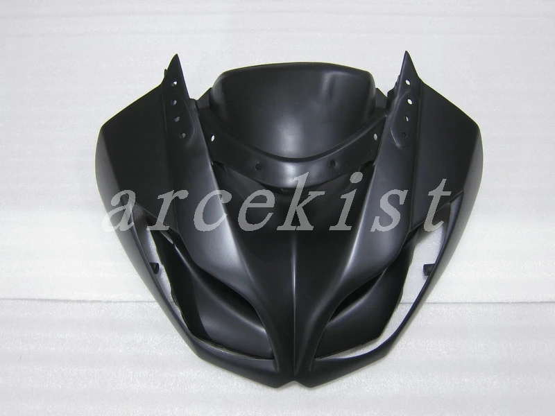 Abs Обтекатели комплект подходит для kawasaki Ninja ZX6R 636 2009 2010 2011 2012 6R 09, 10, 11, 12, ZX-6R 600CC Кузов Набор все черный матовый