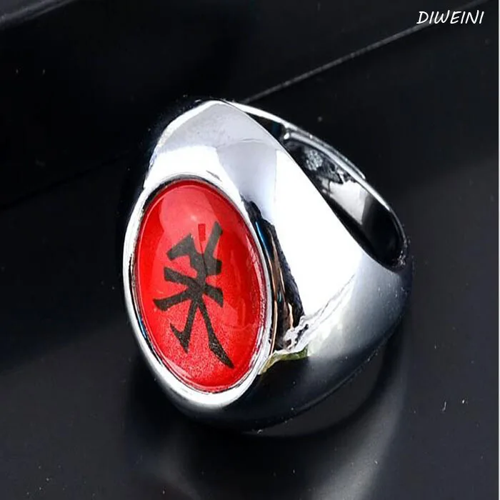 

1pcs/set Cool Nagato Pain Uchiha Itachi Hidan Deidara Orochimaru Iwagakure Akatsuki Deidara Cos Ring Action Figure Toy