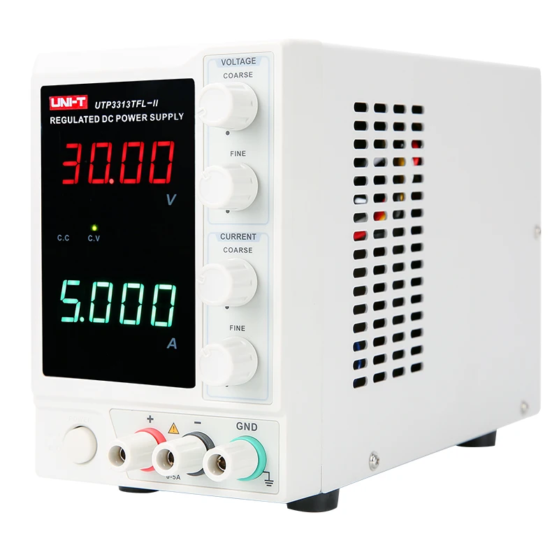 UNI T UTP3313TFL II регулируемые источники питания постоянного тока 0 30 в/0 3A (4 значное