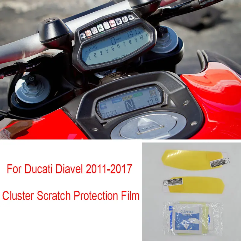 Кластерная защитная пленка Blu-Ray для Ducati Diavel 2011